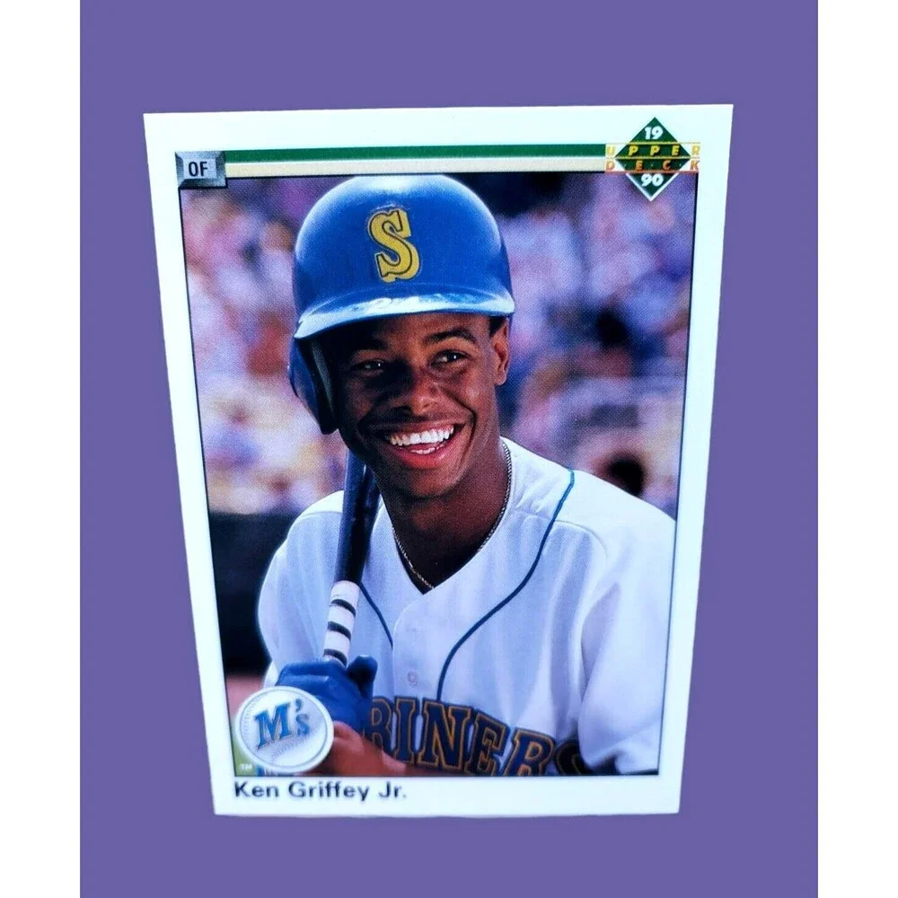 1990 Upper Deck KEN GRIFFEY JR. MLB Card #156 Seattle Mariners Misspelling Error